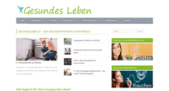 Desktop Screenshot of gesundesleben.at